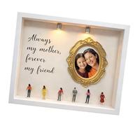 Diys Minis Museums Silhouetted Box, Celebrate Your Unique Memory in Styles, Shadows Frame Set Personalize Memory Display Diys Minis Museums Silhouetted