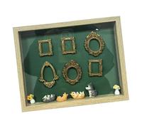 Diys Minis Museums Silhouetted Box, Shadows Box Frame Display Case Personalize Diys Photo Memory Display Case Home Decors Shadows Frame Set