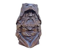 Diysupmkt Norse Gods Statue,Odin Thor Tyr Ulfhednar Statue Norse Viking Mythology Figurines,Norse Mythology Figure Statue Resin Handicraft,Norse Gods Statue for Home Office Decoration (Ulfhednar)
