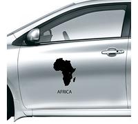 DIYthinker Africa Continent Outline Silhouette Map Car Sticker On Car Styling Decal Motorcycle Stickers For Car Accessories Gift 50Cm
