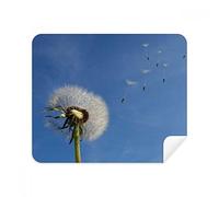 DIYthinker Blue Sky Beautiful White Dandelion Phone Screen Cleaner Glasses Cleaning Cloth 2Pcs Suede Fabric