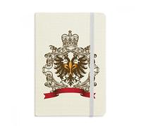 DIYthinker Double-Headed Eagle Emblem Europe Notebook Fabric Hard Cover Classic Journal Diary A5 A5 (144 X 210mm) Multicolor