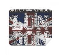 DIYthinker London Uk England The Union Jack Flag Mark Phone Screen Cleaner Glasses Cleaning Cloth 2Pcs Suede Fabric