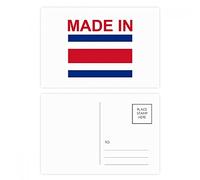 DIYthinker Made in Costa Rica Country Love Postcard Set Birthday Thanks Card Mailing Side 20pcs 5.7 inch x 3.8 inch Multicolor