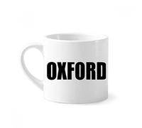 DIYthinker Oxford Britain City Name Mini Coffee Mug White Pottery Ceramic Cup With Handle 6oz Gift