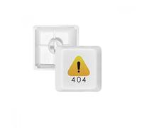 DIYthinker Programmer 502 Error Warning PBT Keycaps for Mechanical Keyboard White OEM No Marking Print R4