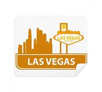 DIYthinker Welcome To Las Vegas Nevada America Phone Screen Cleaner Glasses Cleaning Cloth 2Pcs Suede Fabric