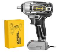 DIYtoolifz Cordless Impact Wrench Compatible with Dewalt 20V Battery: 3/8" Brushless Electric Impact Gun, 2400RPM High Torque Impact Driver, 2400RPM Impact Wrench