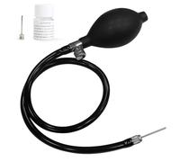diytoolsman Football Helmet Pump Kit, Universal Helmet Inflator Hand Pump with Release Valve & Lubricant, Three Inflation Needle
