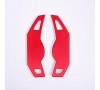 DIYUCAR 2X Steering Wheel Gear Shift Paddles Aluminum Alloy Red Car Accessory For Discovery Sport LR 4 5 Evoque Vogue Velar For Jag XE F-PACE