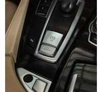 DIYUCAR ABS Chrome Car Handbrake Cover Trim for 5 Series GT X3/X4/X5/X6 F10 F07 F25 F26 F15 F16