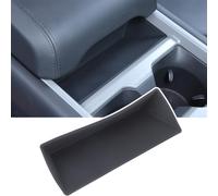 DIYUCAR Car Center Console Wireless Charger Mat Compatible with LR Defender 90 110 130 2025 Silicone Cover Wireless Charging Phone Pad Non-Slip Dust-Proof Mat Interior Accessories (Black)