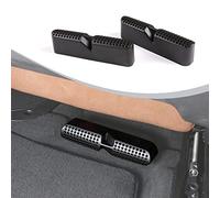 DIYUCAR Car Under Seat Air Outlet Cover Trim For X5 G05 X7 G07 2019 Accessories Pack of 2