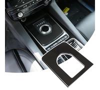 DIYUCAR Carbon Fiber Style for Jag XE F-Pace X761 Car ABS Plastic Center Gear Shift Cover Trim Accessories