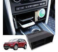 DIYUCAR For Discovery Sport 2015 2016 2017 2018 2019 Car Plastic Central Console Multifunction Storage Box Phone Tray Accessories