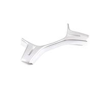 DIYUCAR For MB Benz C Class W204 C180 C200 2011-2013 Car ABS Chrome Steering Wheel Decoration Frame Trim Accessories