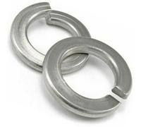 DIYUK Spring Washers M5 ( Pack Of: 1 ) Rectangular Stainless Steel A2 Split Lock Din 127