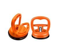 Diyxisk Dent Puller, 2 Packs Car Dent Puller Repair Kit, 57MM Powerful Car Dent Removal Tools Suction Cups for Cars, Glass Tiles Mirror Lifting and Objects Moving(Orange)