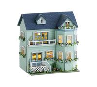 diyy Miniature House Kit - Doll House Home Decoration | dollhousee Booknook | Greenhouse Dolls House | diyy House Kit | Miniature Café dollhousee | Birthday gifts Home Decor For Girls, Children