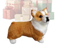Dizasbv Dog Stuffed Animal - Cute Doll Home Decor,Stuffed Puppy Dolls Companion Pet,for Living Room Bedroom Kitchen Office Entryway Window Birthday Travel Party Housewarming Kids