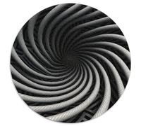 Dizziness Jigsaw Puzzles for Adults Gifts 1000 Piece Educational Games Home Decors Black And White Spiral Illusion Jigsaw Puzzle for Adults And Kids Age 12 And Up 1000pcs (67.5x67.5cm)