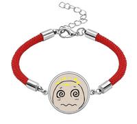 Dizziness Yellow Stars fcartoon Lucky Red String Bracelet Rope Bracelet Handmade