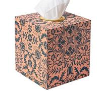 Dizzy Bee Decorative Orange Square Tissue Box Holder Cube