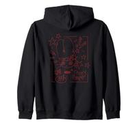 Dizzy Bunny Y2K 90s Zip Hoodie