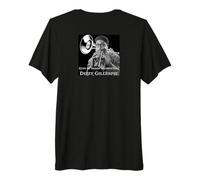 Dizzy Gillespie_001_Back Printed Premium T-Shirt