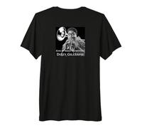 Dizzy Gillespie_001_Back Printed Premium T-Shirt