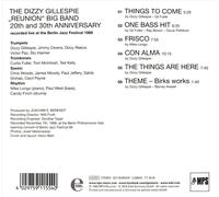 DIZZY GILLESPIE - 20TH AND 30TH ANNIVERSARY NEW CD