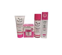 Dizzy Panda Face Cleanser Lotion Brightening Toner Peptide Cream (set)