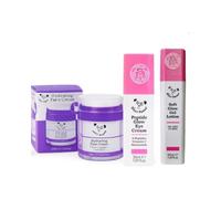 Dizzy Panda Hydrating 3-in-1 Skincare Set - Deep Moisturising & Nourishing Face Care Kit, Hydration Boost Routine for Soft