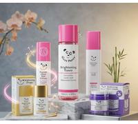 Dizzy Panda Hydrating 5-in-1 Skincare Set - Deep Moisturising & Nourishing Face Care Kit, Hydration Boost Routine for Soft