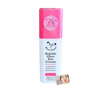 Dizzy Panda Peptide Glow Eye Cream 30ml - With 8 Peptides, Vitamin C & Niacinamide - Brightens & Revitalises Under-Eye Skin, Reduces Fatigue for a Youthful Glow - Includes ShopZee Skincare eBook