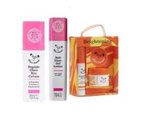 Dizzy Panda Vitamin C Face Cream 3-in-1 Skincare Set - Brightening & Hydrating Glow Kit with Anti-Aging Formula