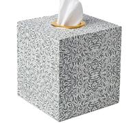 DizzyBee Tissue Box Holder Cube (Green, William Morris) Tissue Box Covers Square Tissue Holder