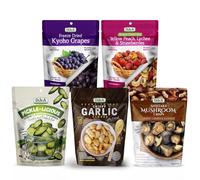 DJ&A Freeze Dried Fruit & Veggie Crisp Variety Mix - Pack of 5