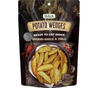 DJ & A Potato Wedges Smoked Garlic & Chili 4 x 100g