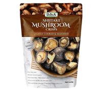 DJ&A Shiitake Mushroom Vegetable Crisps, Lightly Cooked & Seasoned Vegan Snacks, Non-GMO, 30g, Pack of 12, 30.00 g (Pack of 12)