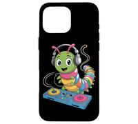 DJ Animal Groovy Caterpillar Beats Case for iPhone 16 Pro Max