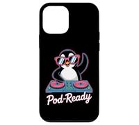 Dj Animal Pod-Ready Fun Penguin Decks Case for iPhone 12 mini