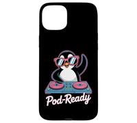 Dj Animal Pod-Ready Fun Penguin Decks Case for iPhone 15 Plus