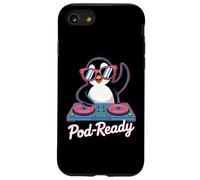 Dj Animal Pod-Ready Fun Penguin Decks Case for iPhone SE (2020) / 7 / 8