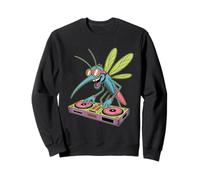 Dj Animal Spin The Beats Insect Fun Sweatshirt