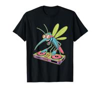 Dj Animal Spin The Beats Insect Fun T-Shirt