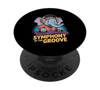 Dj Animal Symphony Of The Groove Fun PopSockets Adhesive PopGrip