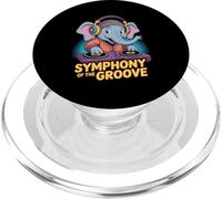 Dj Animal Symphony Of The Groove Fun PopSockets PopGrip for MagSafe