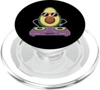 Dj Avocado Mixing Beats Cool Music Fun PopSockets PopGrip for MagSafe