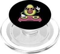 Dj Avocado Spinning Beats With Style PopSockets PopGrip for MagSafe